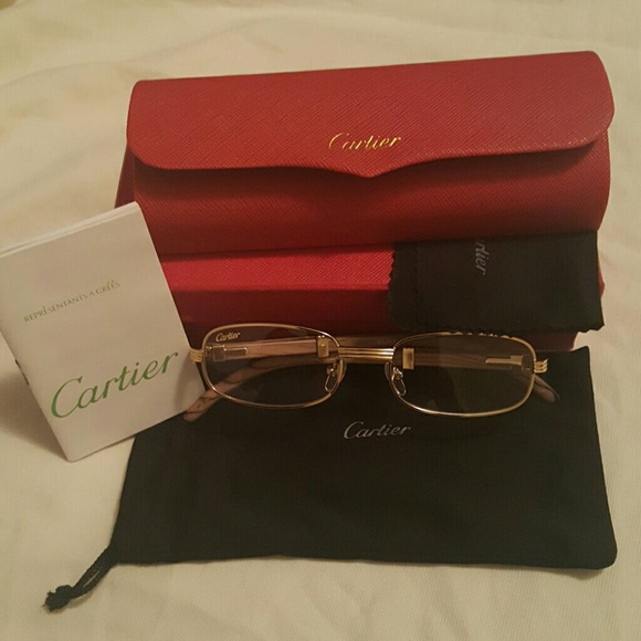 Cartier Accessories - Authentic Rare Catier wood and gold frame
